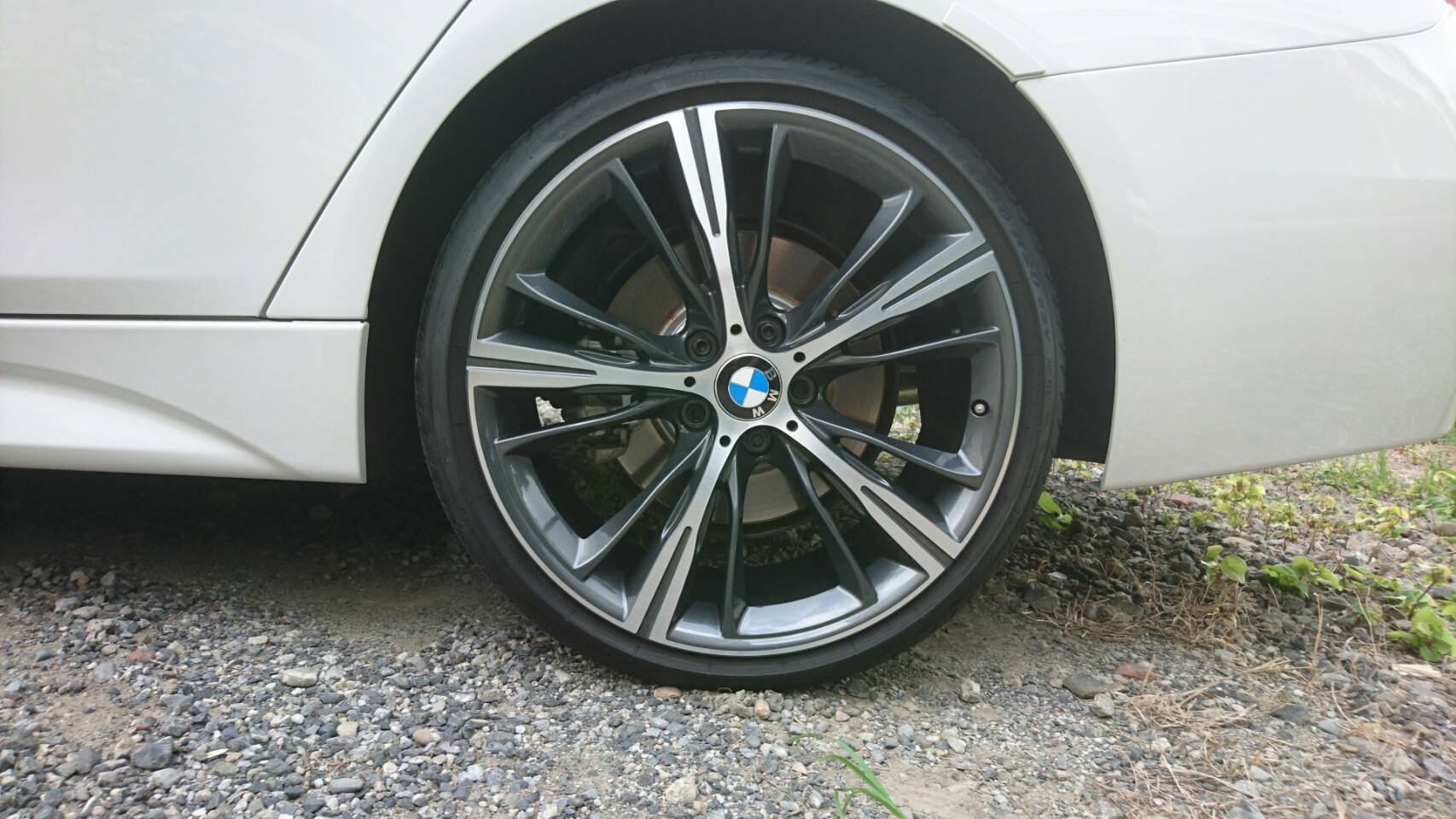 BMWホイールリペア　施工後