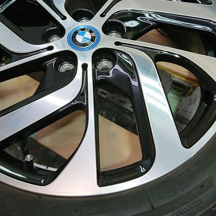 BMW純正ホイール　施工後