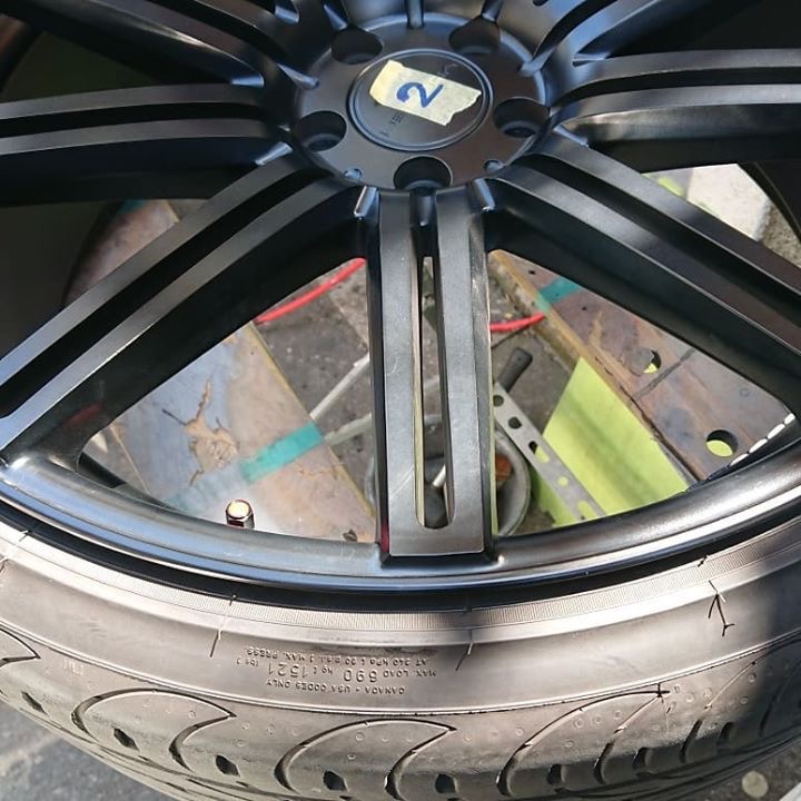 VOSSEN　22インチホイール施工後