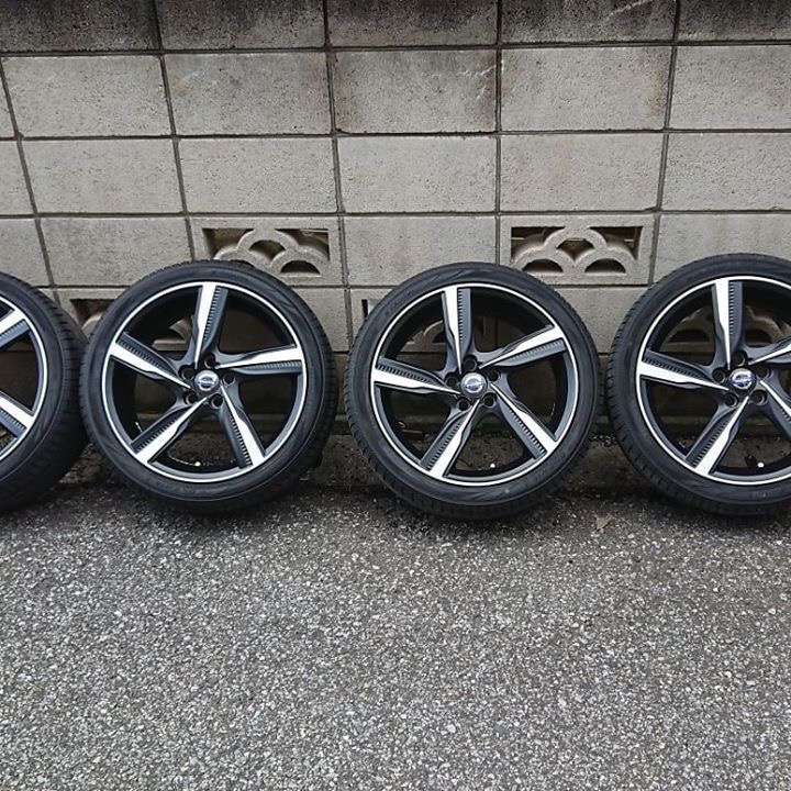 ボルボ4本リペア　施工後